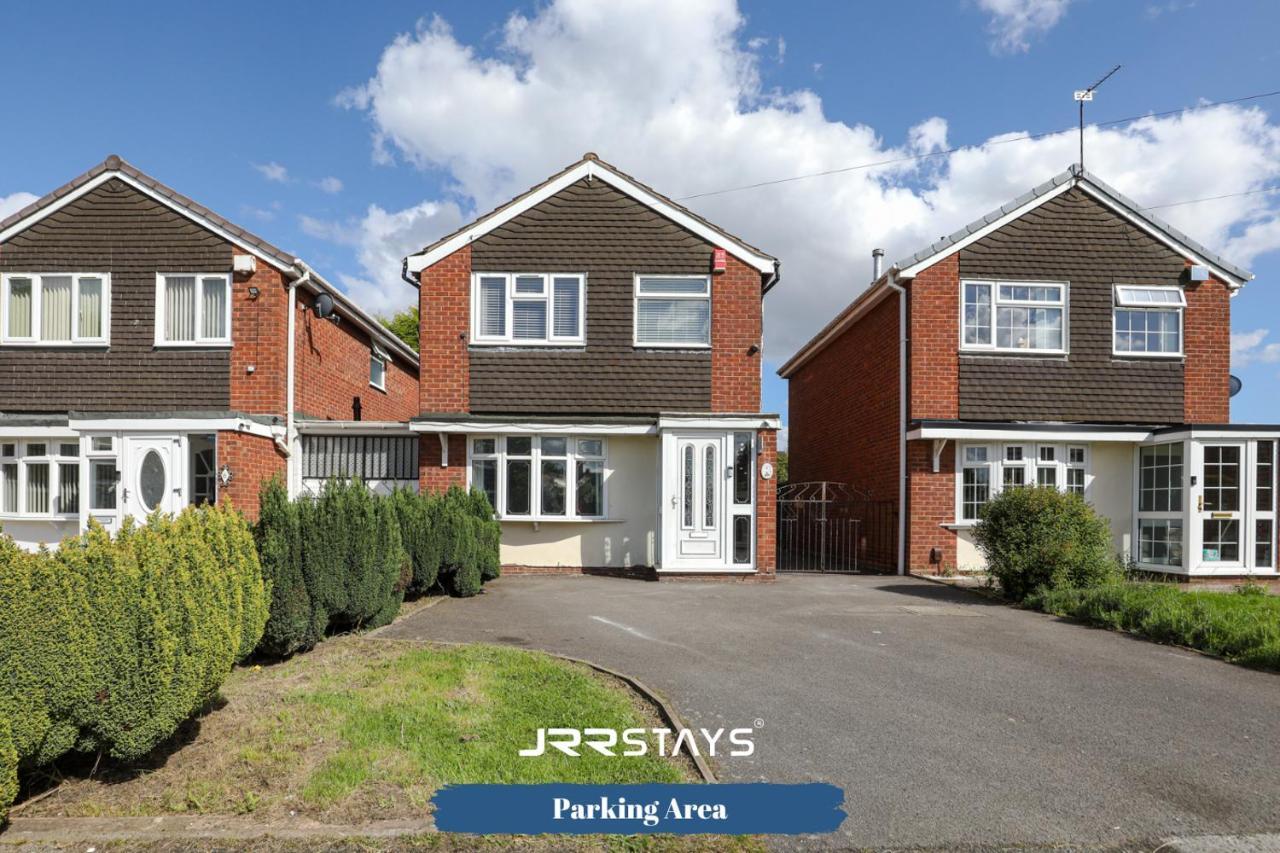 Wolverhampton - Amazing 3 Bedroom, Sleeps 6, Wi-Fi - Jrr Stays Exterior foto